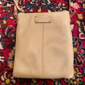 Kate Spade nude crossbody bag
